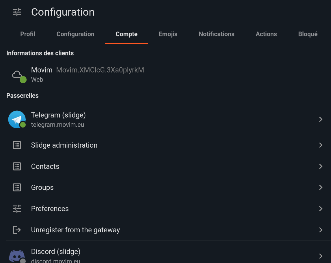 The new gateway panel